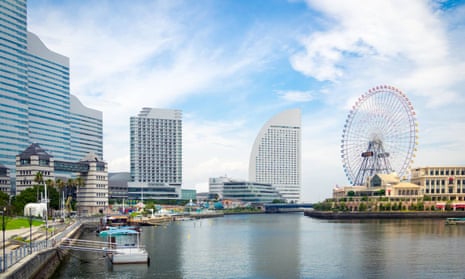 Yokohama skyline and waterfront