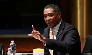 Cedric Richmond (pictured) has faced staunch criticism for his connections to the industries, which intensified when a Guardian investigation revealed extensive donations from oil, gas and chemical industries, and lack of action on local air pollution issues.