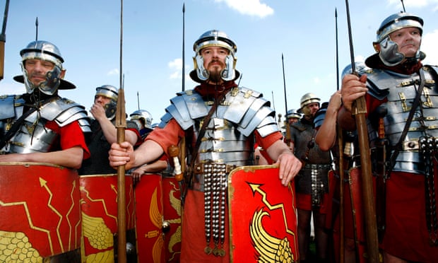 Men in Roman dress