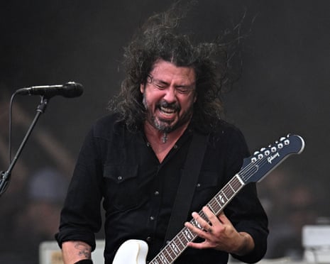 Dave Grohl performing in 2023.