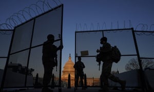 The National Guard at the US Capitol