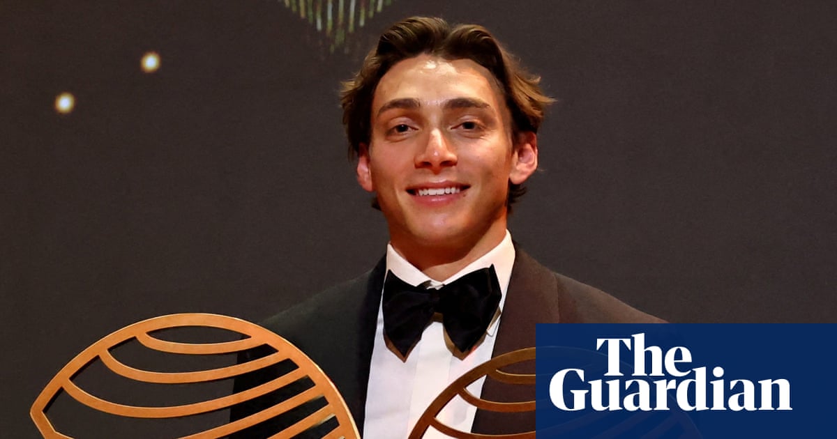 Duplantis wins top award and takes aim at Grand Slam Track’s exclusion of field events