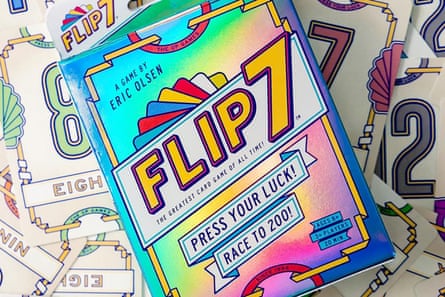 A photo of the board game Flip 7