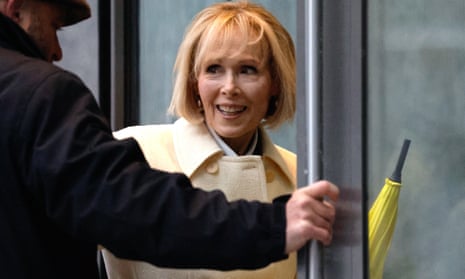 E. Jean Carroll arrives at Federal court for her second Civil Defamation Trial against former president Donald J. Trump in New York, New York, USA, 16 January 2024. The jury in the first case found Trump sexually abused Carroll and she was awarded five million dollars.