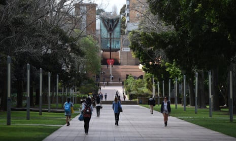 Students at the University of New South Wales.