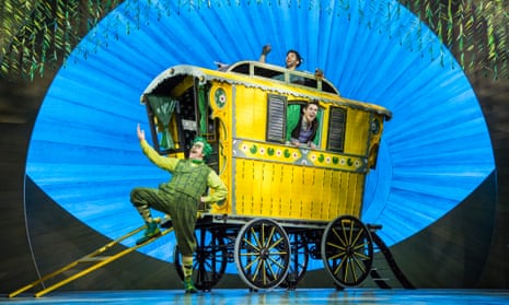 Making room on board ... the 2017 theatre adaptation of The Wind in the Willows.