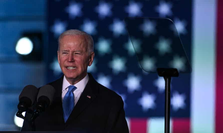 Joe Biden visits Warsaw