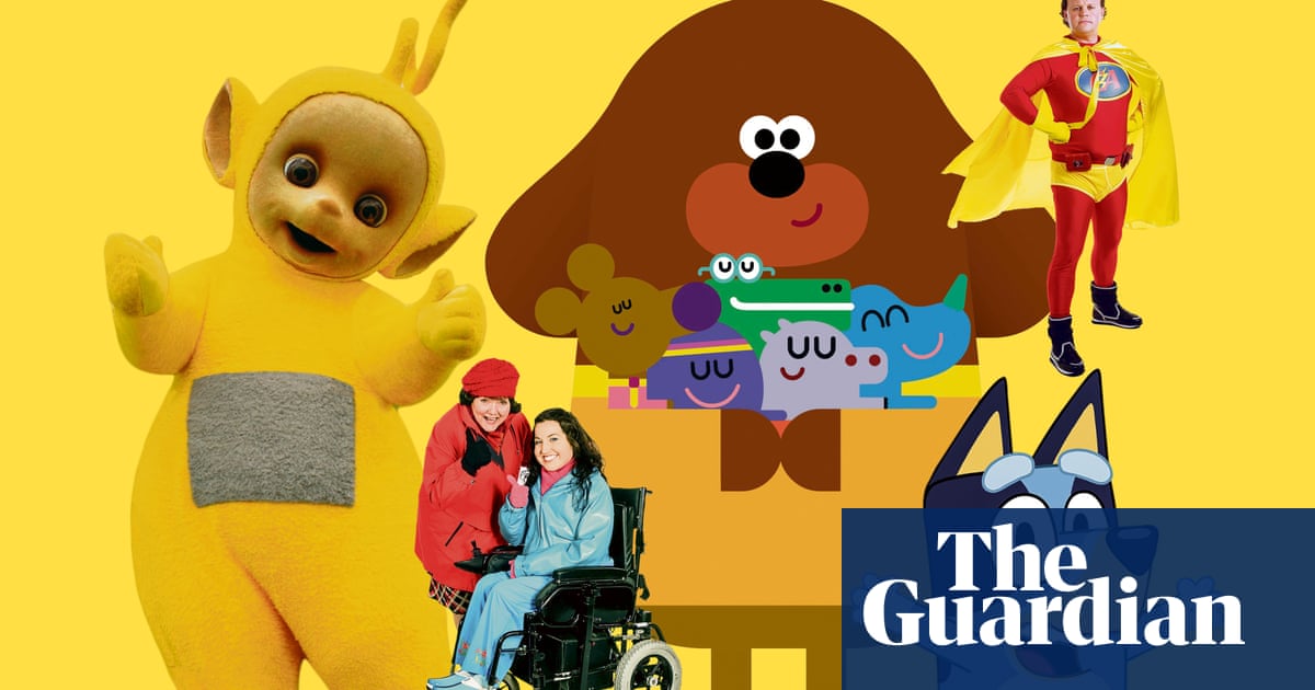 ‘Absolutely breathtaking TV’: 20 years of CBeebies, from surreal Teletubbies to the beauty of Bluey
