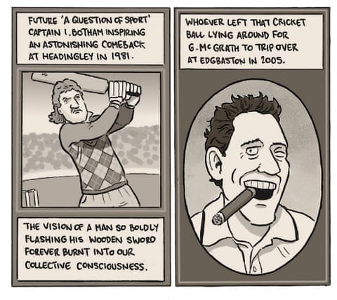 David Squires on … the history, histrionics and heroism of the Ashes, panel 7