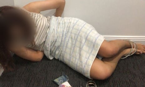 Handout photo released by NSW police related to virtual kidnappings