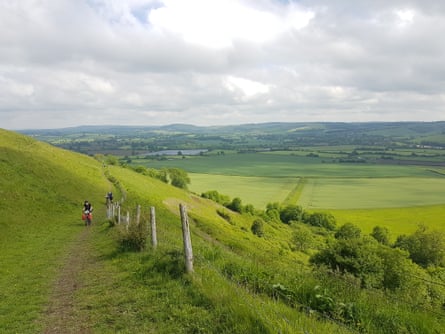 ’The first day was a test of endurance, a blur of 60 hot miles from Swanage to Shillingstone.’