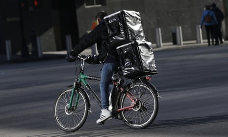 New York City's electric bike delivery workers face crackdown | New York | The Guardian New York City's electric bike delivery workers face crackdown | New York | The Guardian