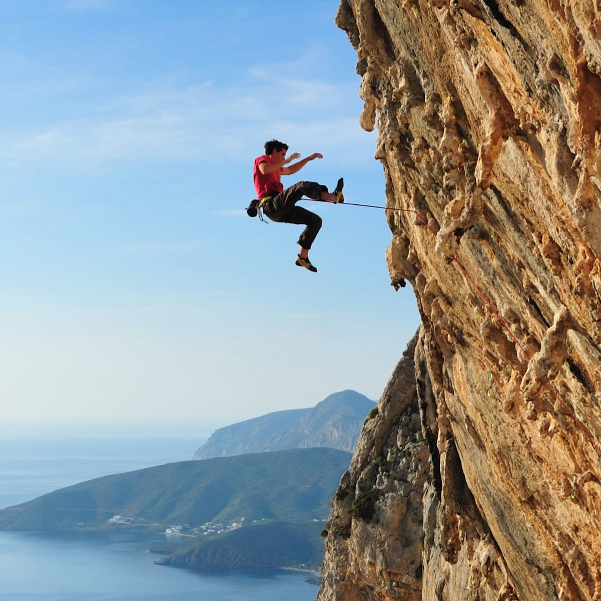 Free Solo Climbing Star Alex Honnold Falling Keith Ladzinski S Best Photograph Photography The Guardian