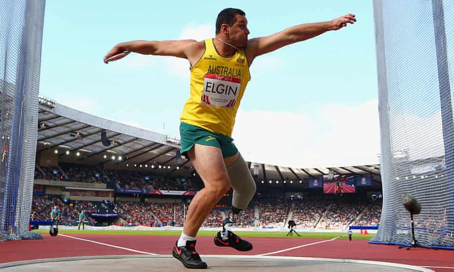Australian athlete Don Elgin