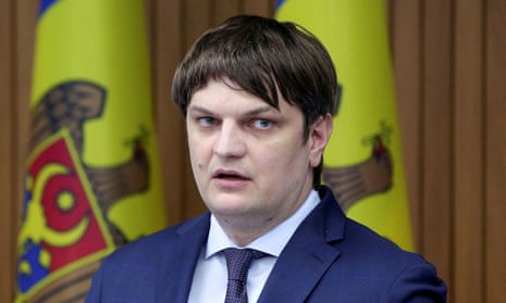 The Moldovan deputy prime minister, Andrei Spînu