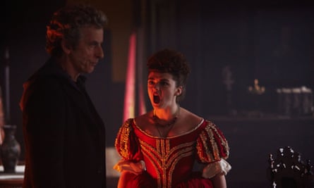 Peter Capaldi and Maisie Williams in The Woman Who Lived.