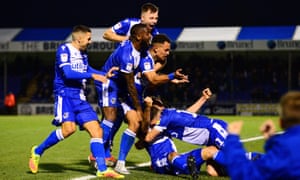 Bristol Rovers celebrate their dramatic comeback at home to Southend.