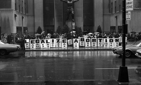 Activists call for abortion to be legalised in New York, March 1968