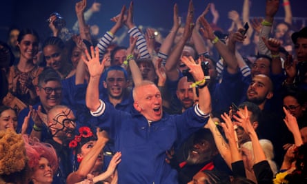 Anything but a French exit … Jean Paul Gaultier’s riotous final show