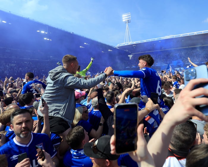 Ipswich promoted to Premier League in style after rolling over QPR