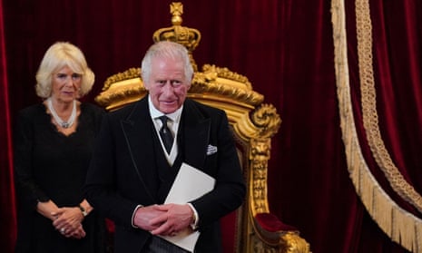 Charles was officially proclaimed King in St James's Palace, London on 10 September.