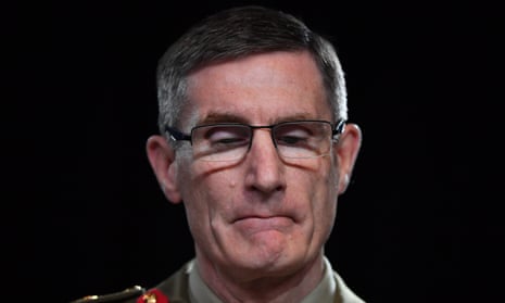 Chief of the Australian Defence Force (ADF) General Angus Campbell delivers the findings of the Brereton report on Thursday.
