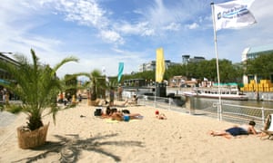 ‘Bruxelles Les Bains’ urban beach, Brussels, Belgium