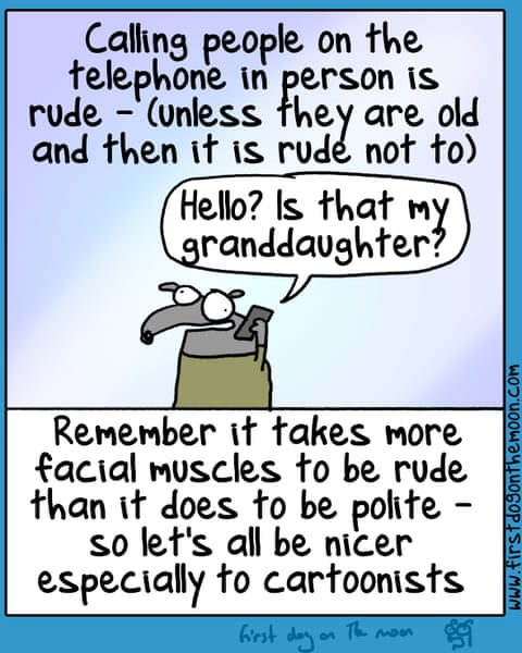 First dog on the new rude, panel 9