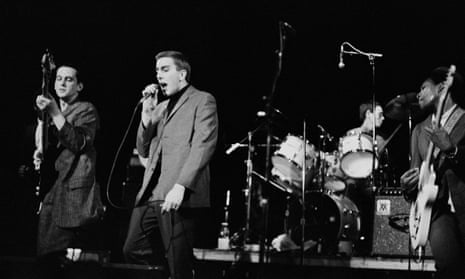 Terry Hall performing in Los Angeles with the Specials in 1980.