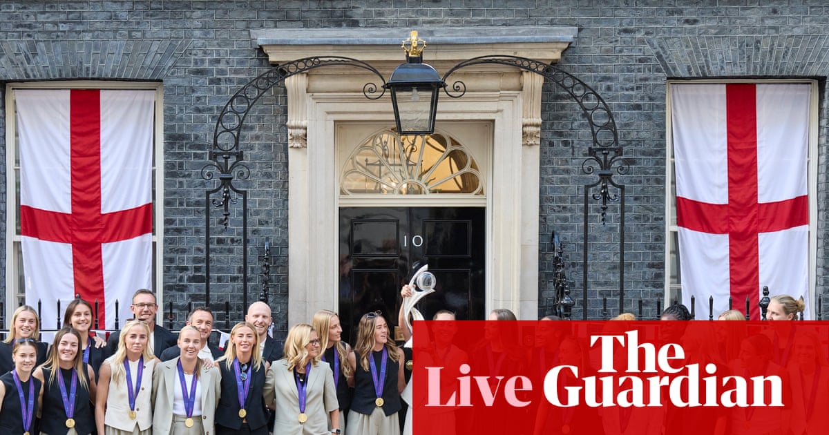 England Lionesses Celebrate Back-to-Back Euro Titles With Buckingham Palace Parade, Downing Street Visit