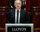Lloyd’s of London says ex-boss broke compliance rules with ‘close relationship’