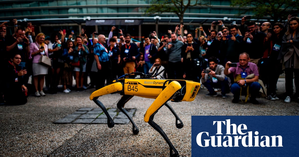 Yes Hyena Robots Are Scary But They Re Also A Cunning Marketing Ploy Robots The Guardian