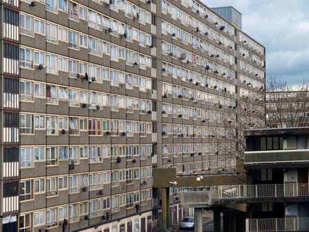 An image of the Heygate Estate in London.