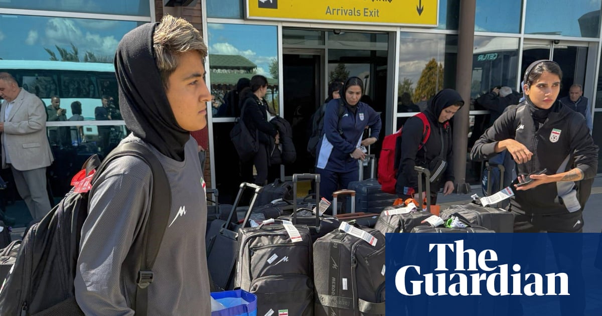 Iran women’s football team arrive back home after asylum drama in Australia