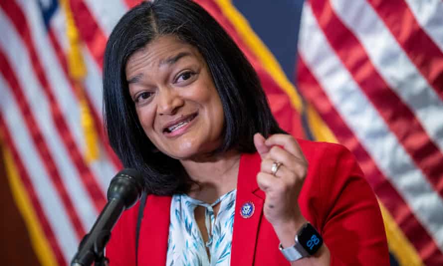 Pramila Jayapal, chair of the House progressive caucus, has warned that most of its members will only vote for the infrastructure bill after the $3.5tn package has passed.