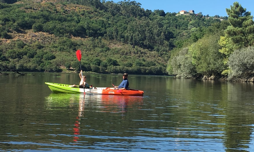 Messing about on the river: kayaking at Peneda-Gerês, also a wild swimming paradise.