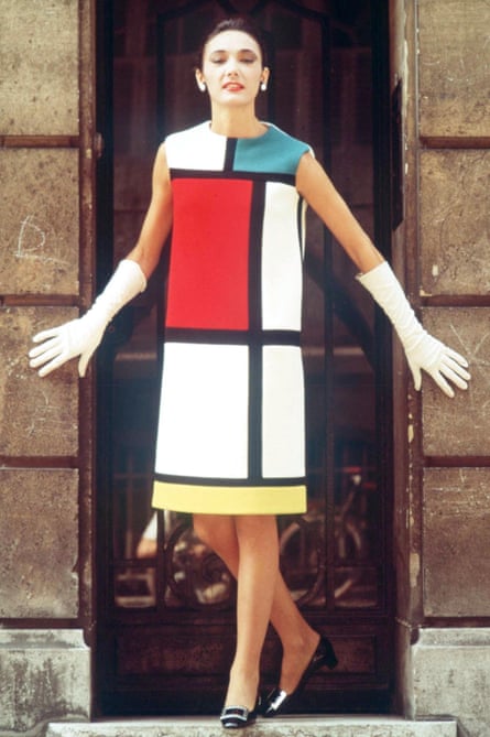 The Mondrian Dress by Yves Saint Laurent in 1968.