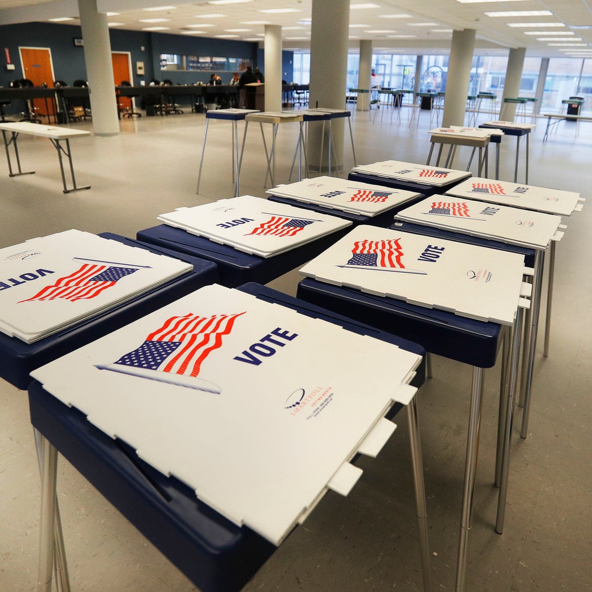Coronavirus Upends Us Election Cycle As Officials Scramble To Protect Voters Us Elections 2020 The Guardian