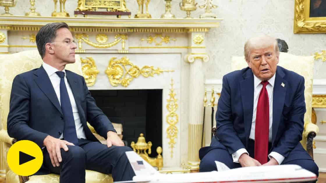 Trump confirms Ukraine weapons deal and threatens Russia with severe tariffs – video