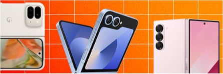 Google Pixel 9 Pro Fold; Samsung Galaxy Z Flip 6; Samsung Galaxy Z Fold 6