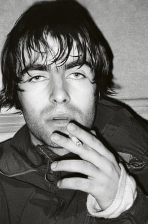 Liam, Creation Records party Dec 1995 oasis Jill Furmanovsky