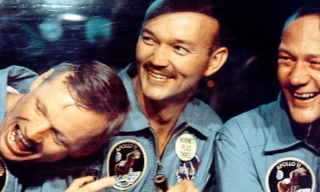 Neil Armstrong, Michael Collins and Buzz Aldrin in the ‘riveting’ In the Shadow of the Moon. 