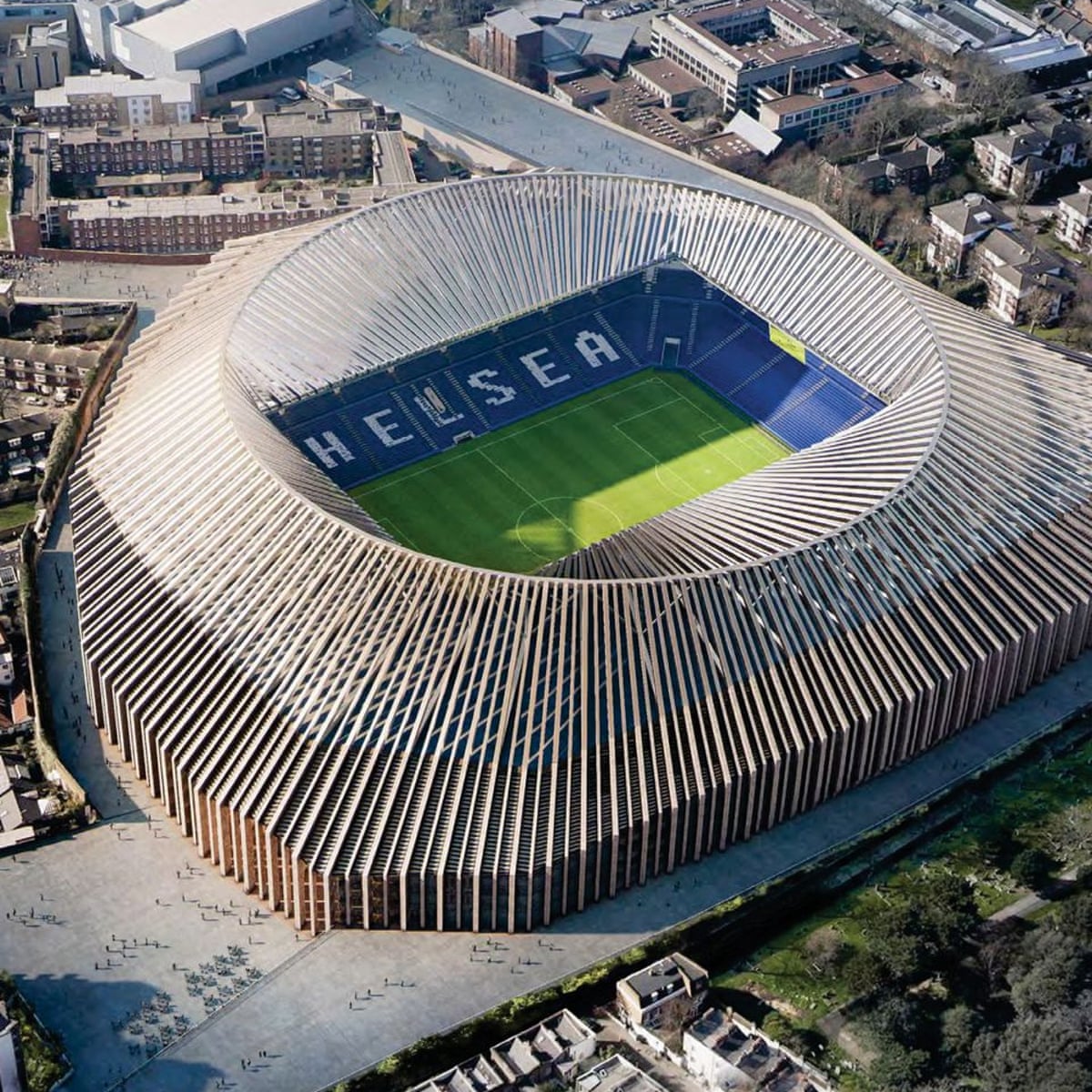 Chelsea Get Permission For New Expanded Stamford Bridge Stadium Football The Guardian
