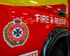 Australia news live: five hospitalised after forklift fire in Brisbane; ex-rail boss in Victoria jailed over corrupt contracts