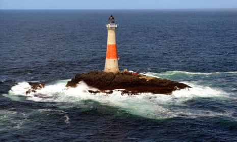 Dubh Artach Lighthouse (west of Colonsay and SW of Mull)