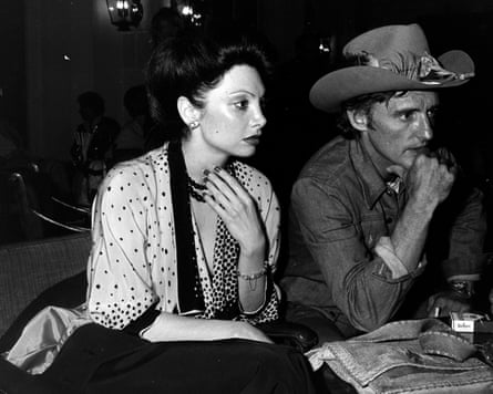 Basil and Dennis Hopper attend the 1976 Cannes Film Festival.