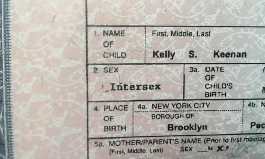 Sara Kelly Keenan’s birth certificate.