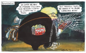Martin Rowson On Boris Johnson And The Trump Playbook Cartoon Opinion The Guardian