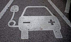 electric vehicles sign