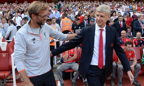It was all smiles for Jürgen Klopp and Arsène Wenger on the opening day of the season at the Emirates, but Arsenal and Liverpool have both endured some difficult moments since.